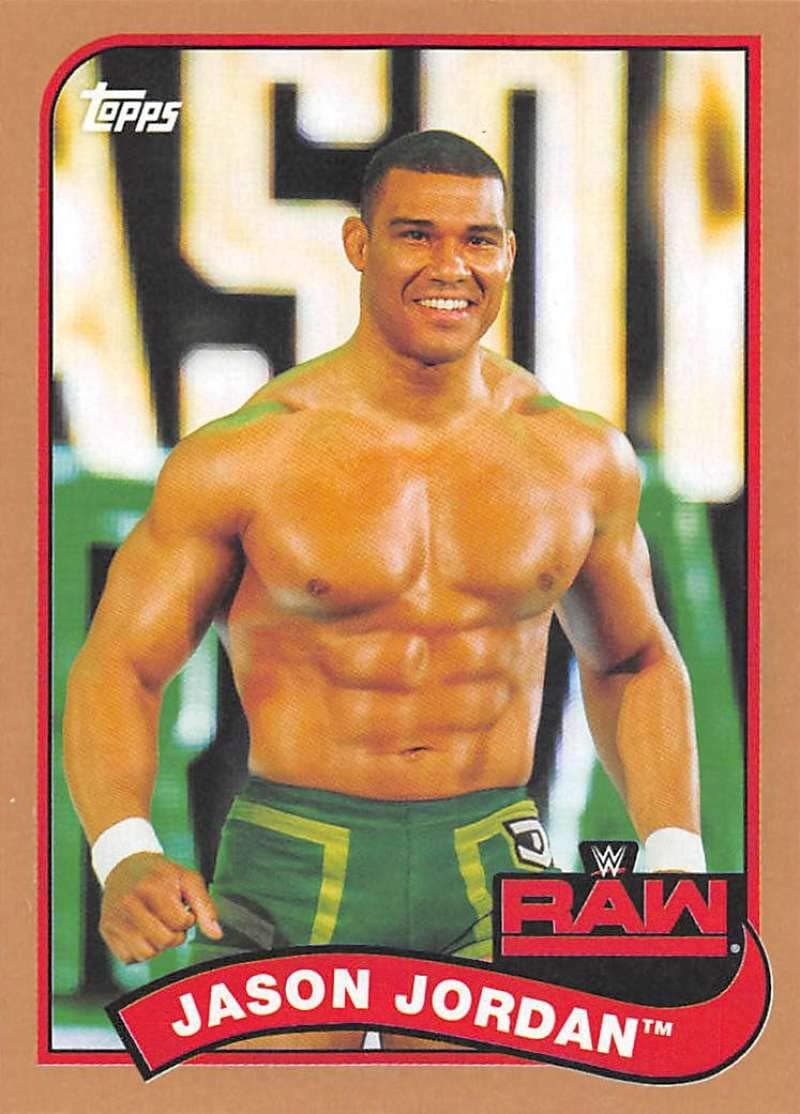 2018 Topps Heritage WWE Bronze #31 Jason Jordan Raw Wrestling Trading Card