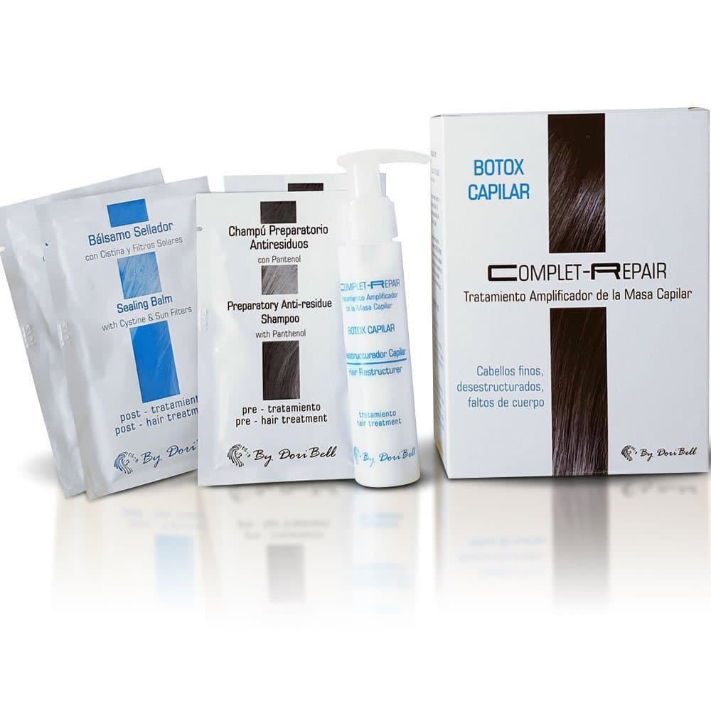 #1 BOTOX FOR HAIR by DoriBell Complete Repair Kit – 3in1 Mass Amplifier Treatment for hair with Keratine
