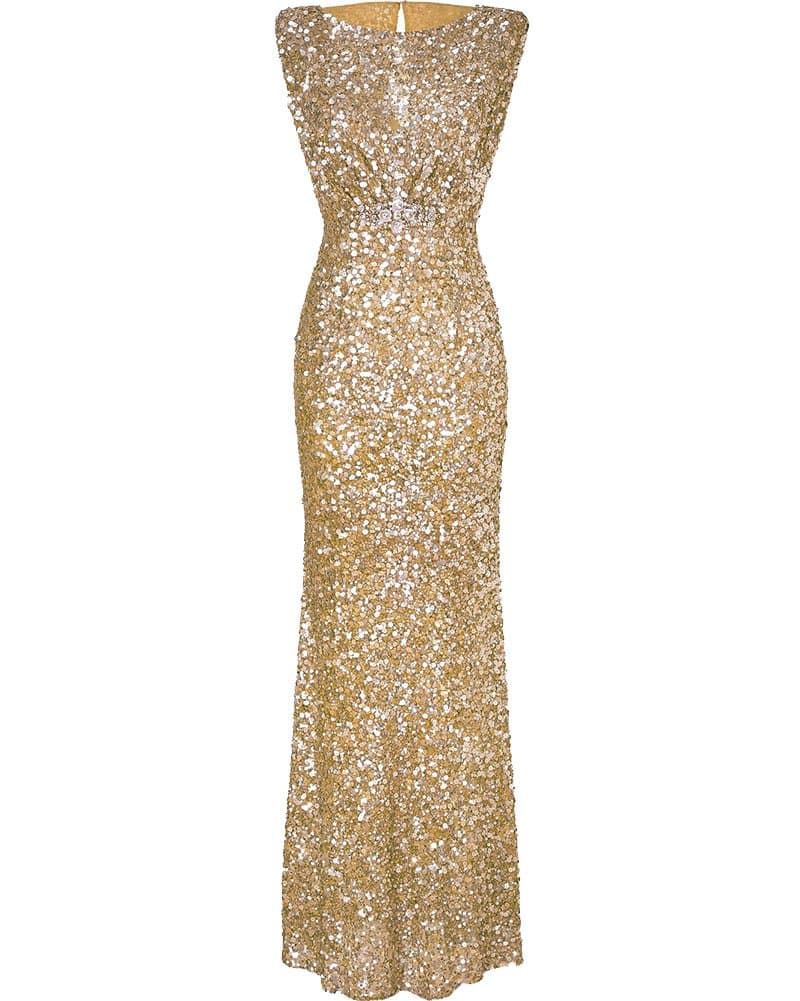 Women's Mermaid Long Evening Dress Formal Prom Sequined Bridesmaid Dresses