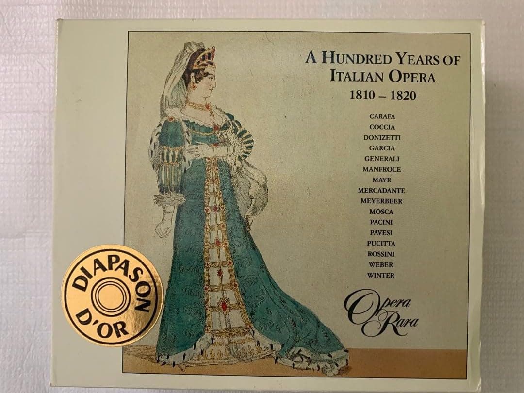 100 Years of Italian Opera (1810-1820)