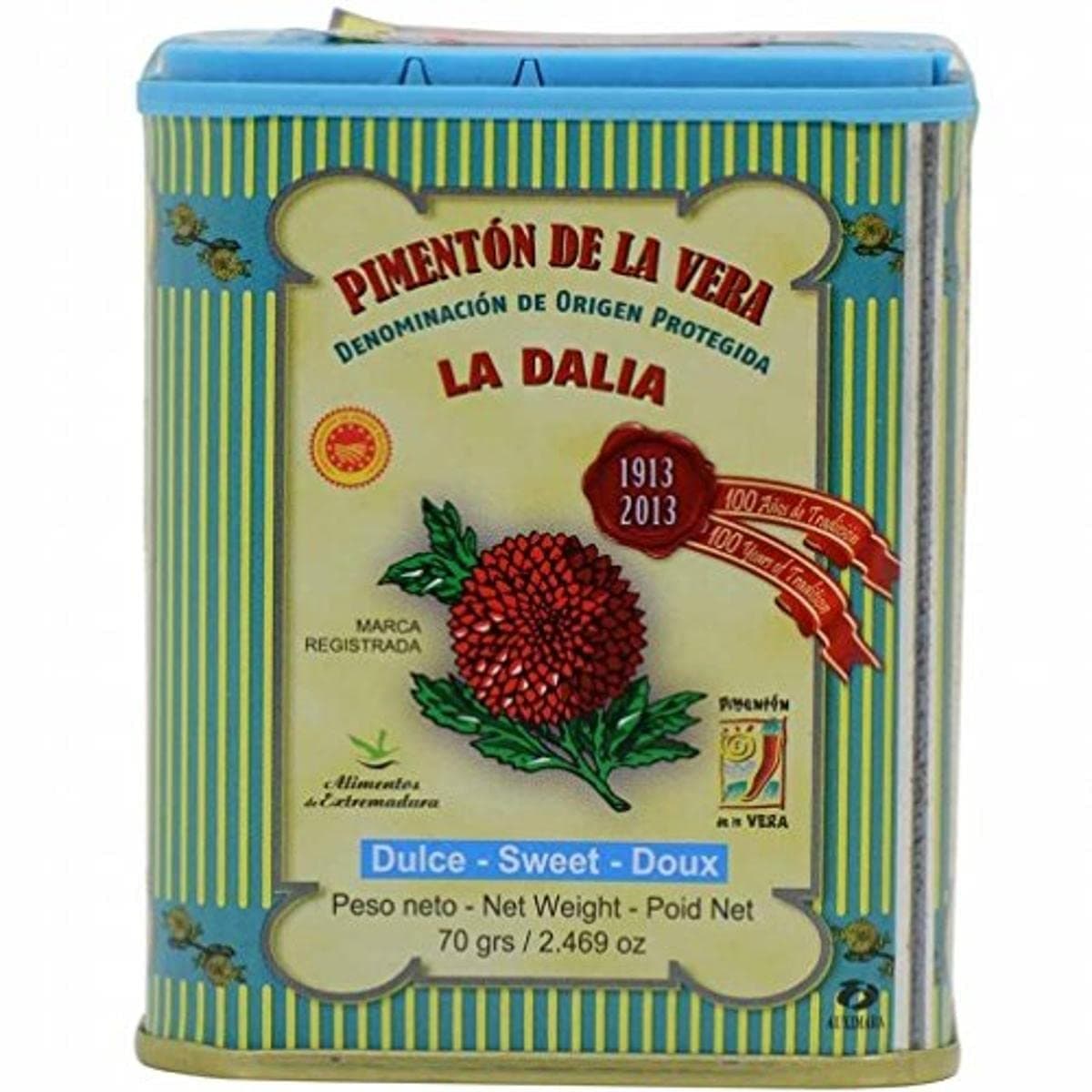 Sweet Smoked Paprika from Spain, 2.469 Oz