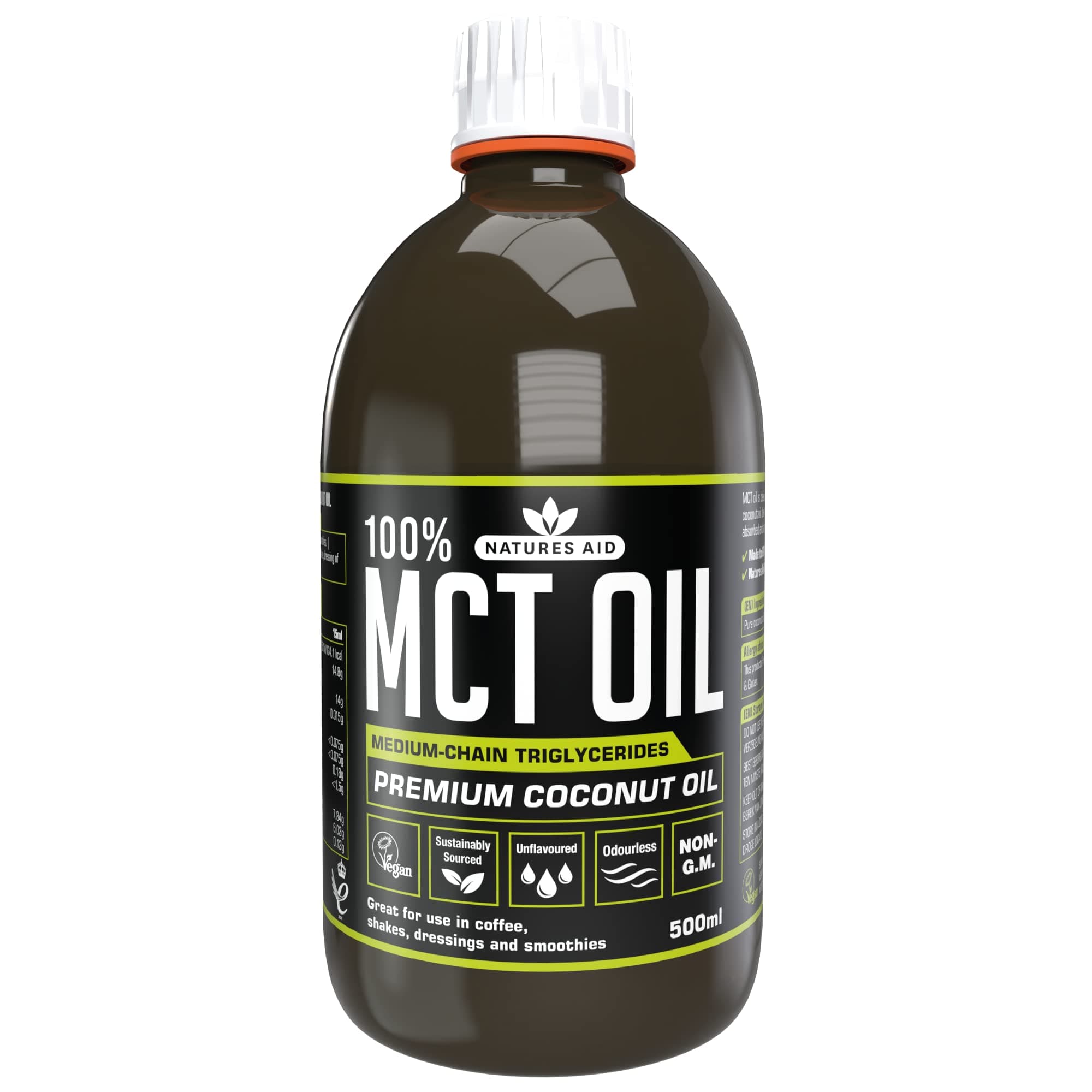 Mct Oil 100%, 500 ML