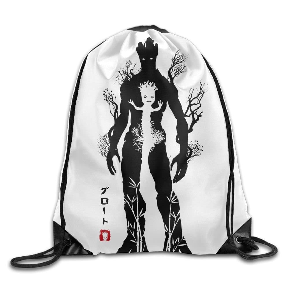 MissMr I Am Groot 7 Belt Sports Backpack,Fashion Trend, Polyester Sports Bag,Net Red Part,Men's Handbag,Ladies,Teenager,Adult,Outdoor Work,Office,Lunch Box
