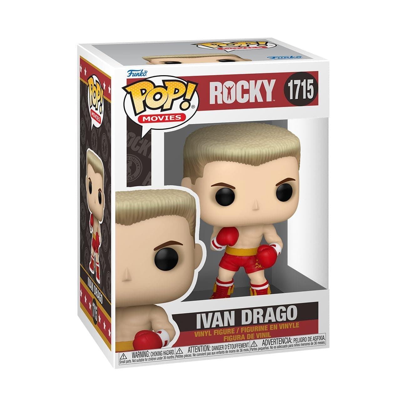 Funko Pop Movies: Rocky - Ivandrago - Rocky Franchise - Collectible Vinyl Figure - Gift Idea - Official Merchandise - Toys for Kids & Adults - Action/Adventure Fans - Collectible Model Figure