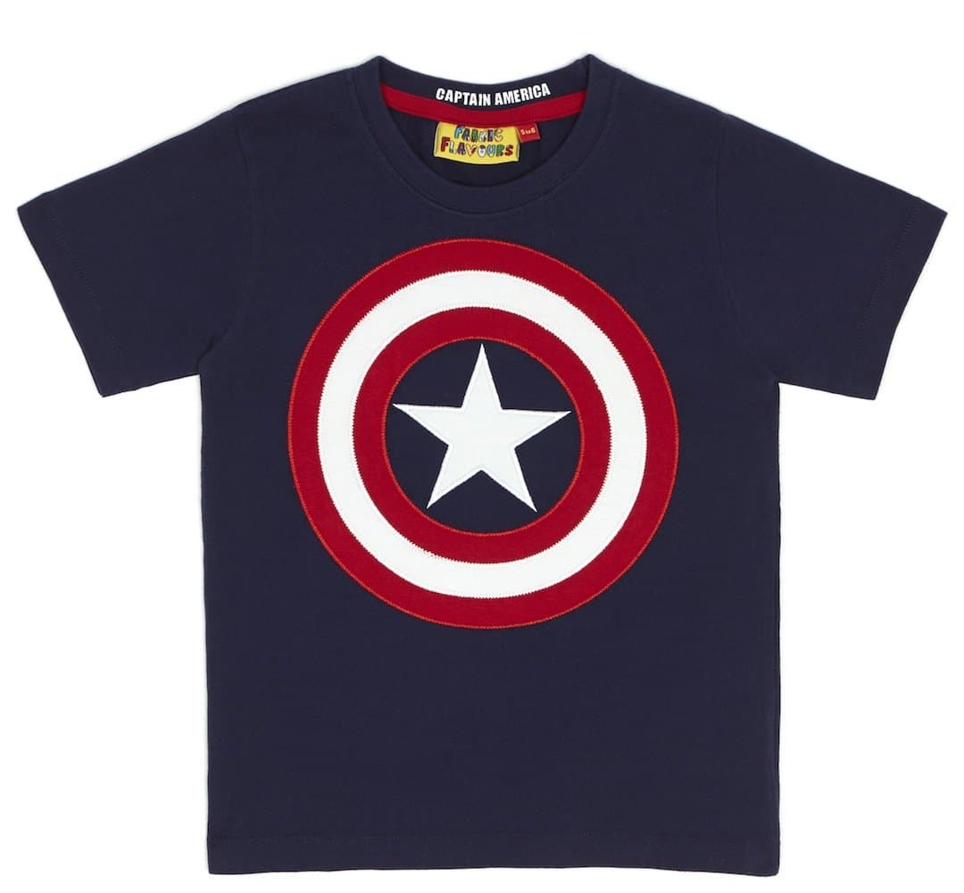 Captain America Shield T-Shirt (3/4 Years)