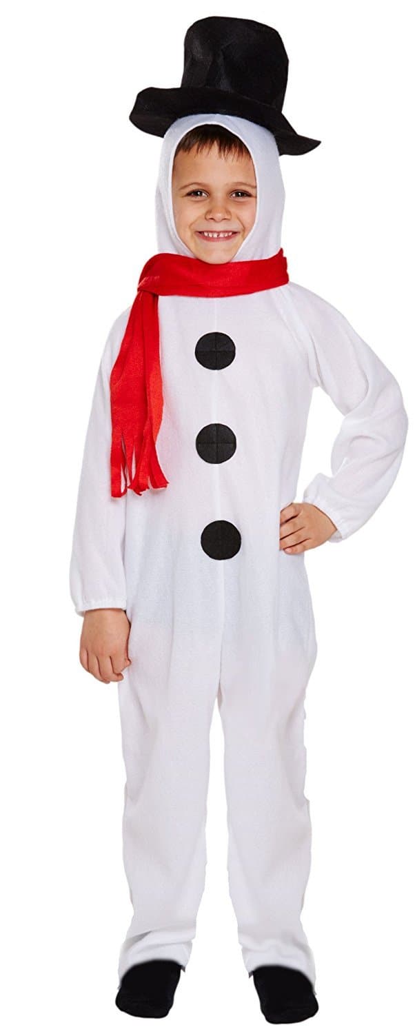 FANCY DRESS CHILD SNOWMAN SMALL 4-6 YRS