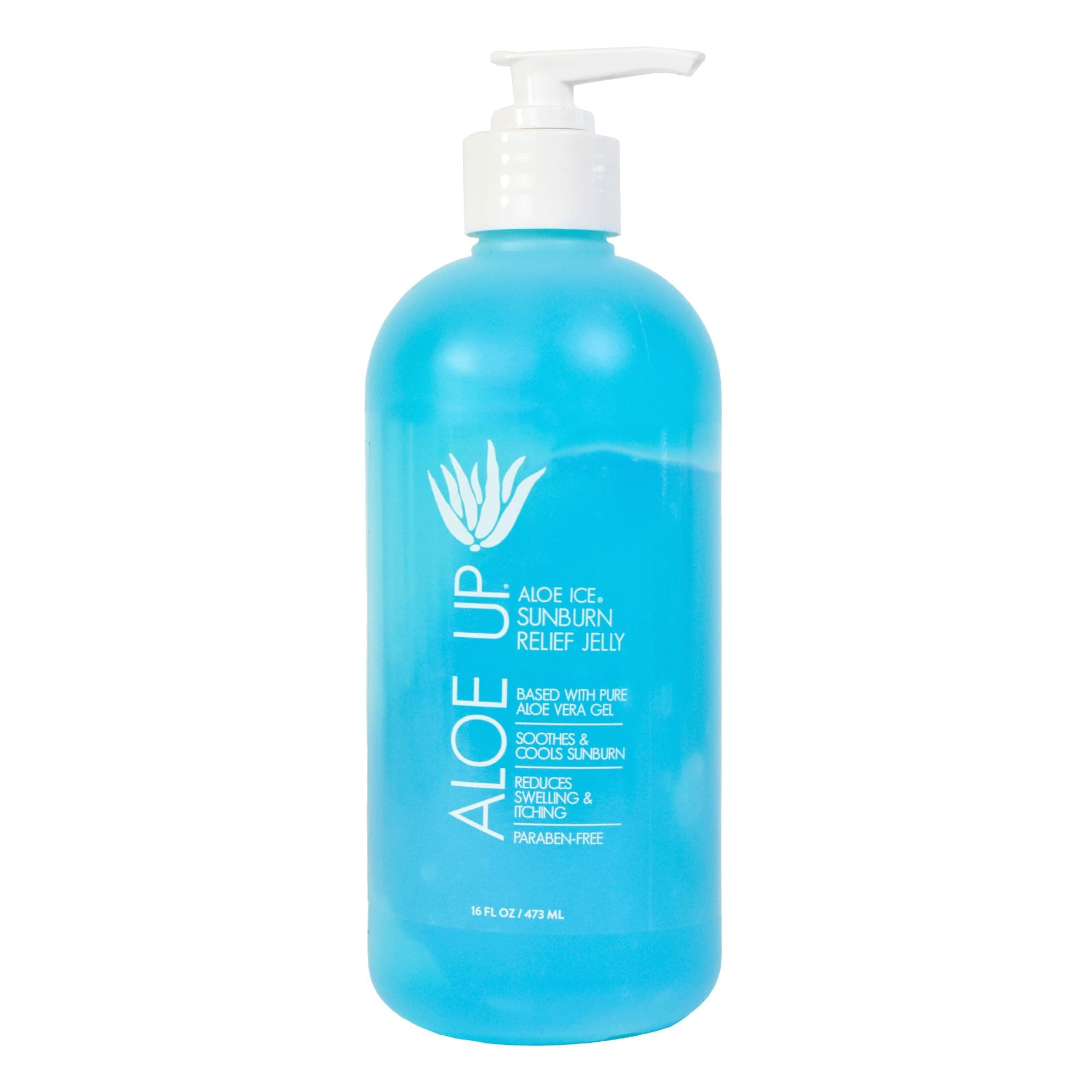 Aloe Vera Gel for Sunburn Relief – Cooling After Sun Gel for Face & Body – 96.6% Pure Aloe, Hydrating & Soothing Skin Care – Alcohol & Fragrance Free