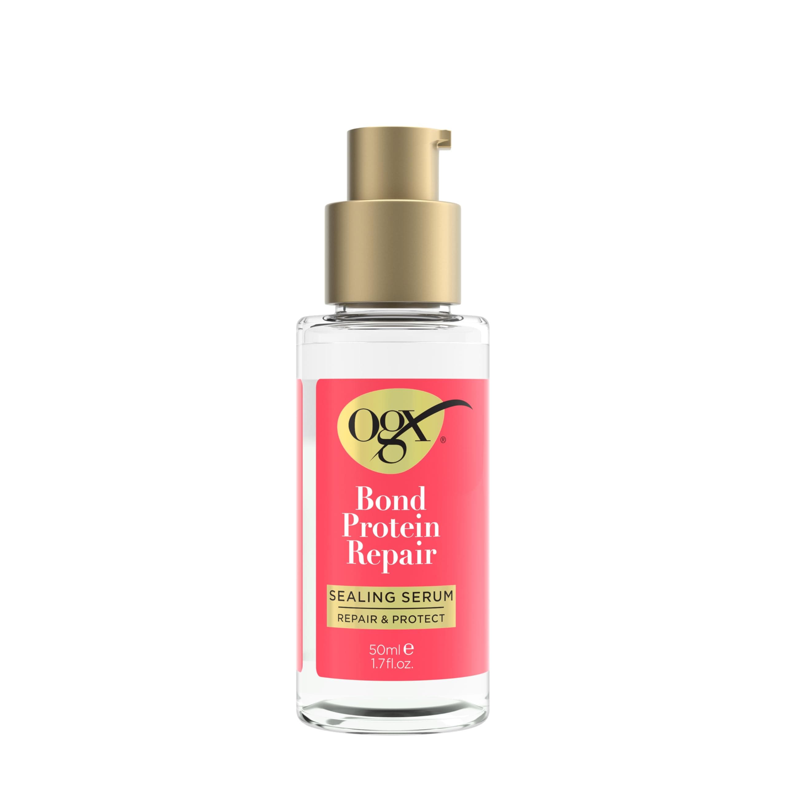 Repair & Protect Bond Protein Repair Sealing Hair Serum, Formulated without Parabens, Frizz Treatment, 1.7 fl. oz