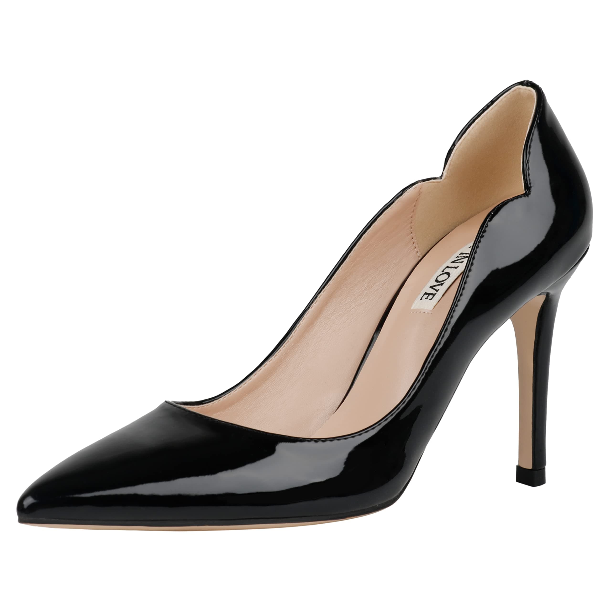 Pumps for Women 3.5" Stiletto High Heels Pointy Toe Pumps Shoes