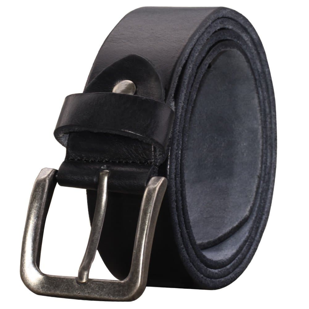 Men's Soft Top Grain 100% Leather Belt