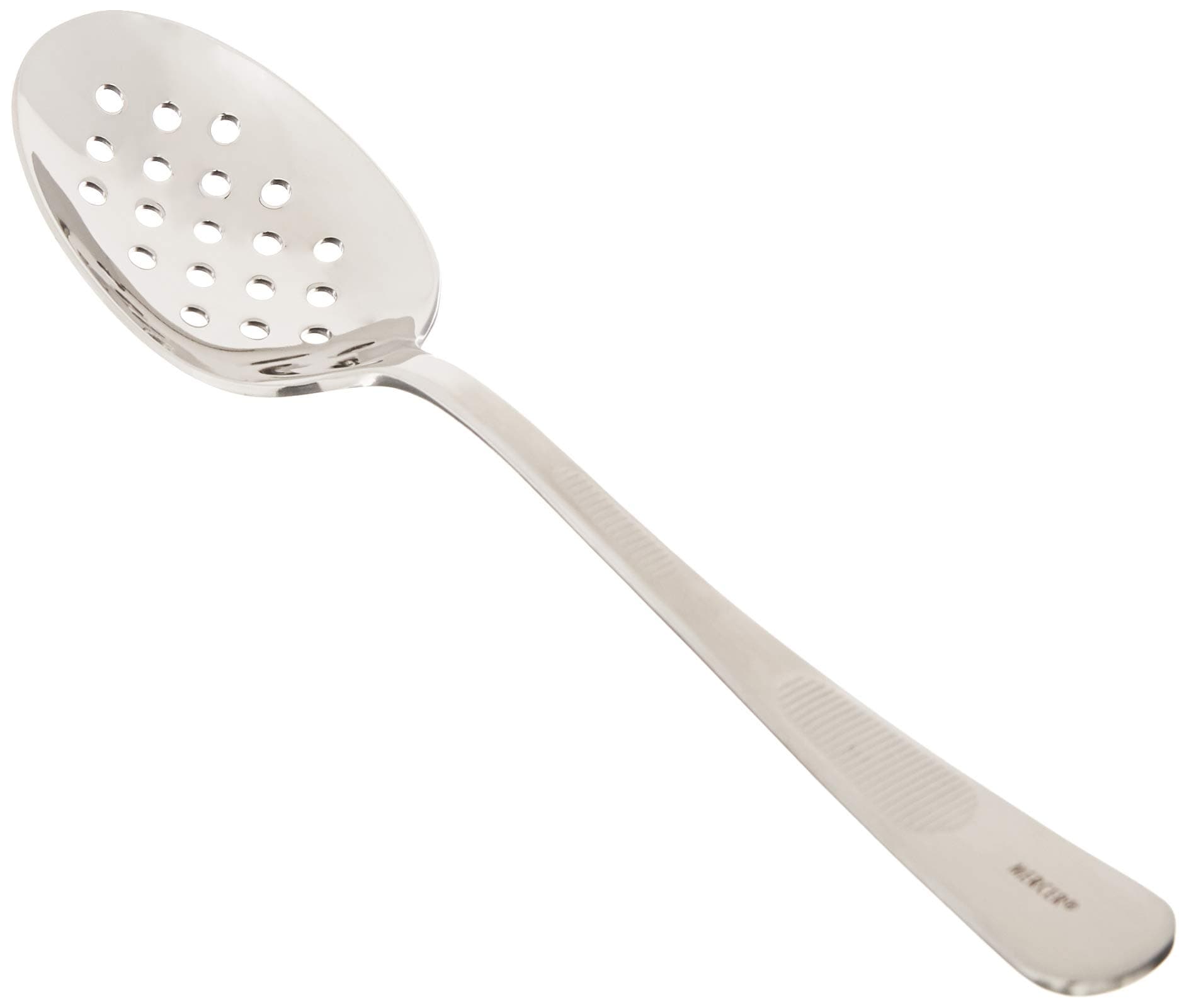 Plating Spoon-Perforated Bowl-7 7/8", Stainless Steel, 24.64 x 2.2 x 2.2 cm