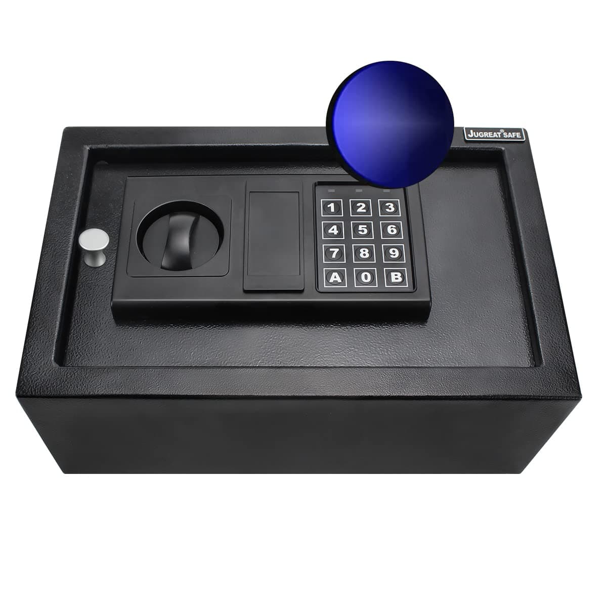 Top Opening Drawer Safe with with Induction Light,Electronic Digital Securit Safe Steel Construction Hidden with Lock,for Home Office Hotel Business