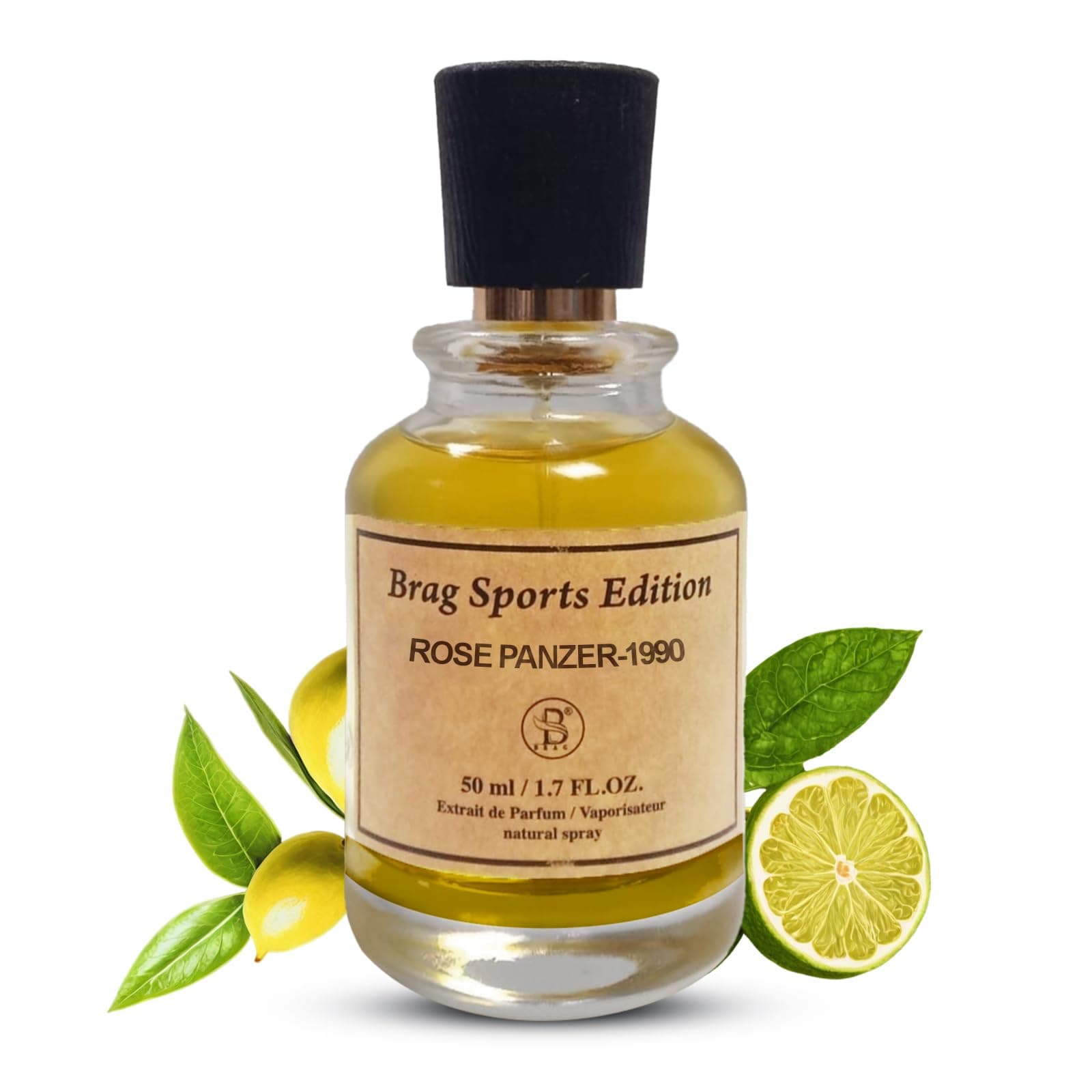 Brag Sports Edition Rose Panzers 50ml Perfumes for Men and Women | Best Arabic Long Lasting Perfume | Perfect Oud Men's and Women's Fragrance | Perfect Scent for Special Occasions | عطور | عطر
