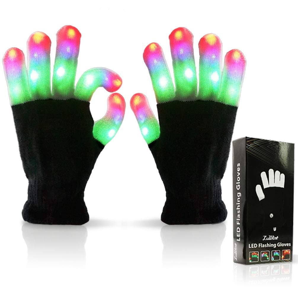 Children LED Finger Gloves