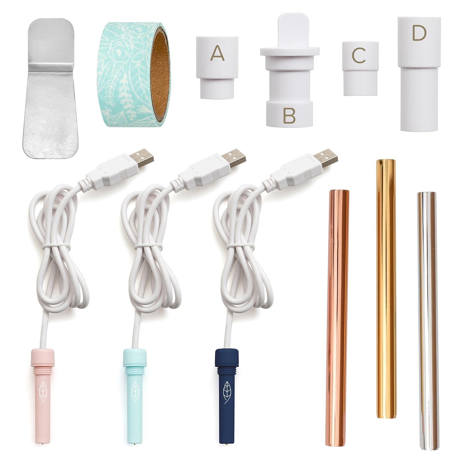 We R Memory Keepers Foil Quill Starter Kit, Value Set Includes Over 12 Items.