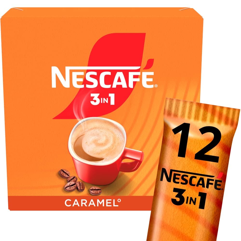 3 IN 1's Caramel (1 Pack 12 Drinks)