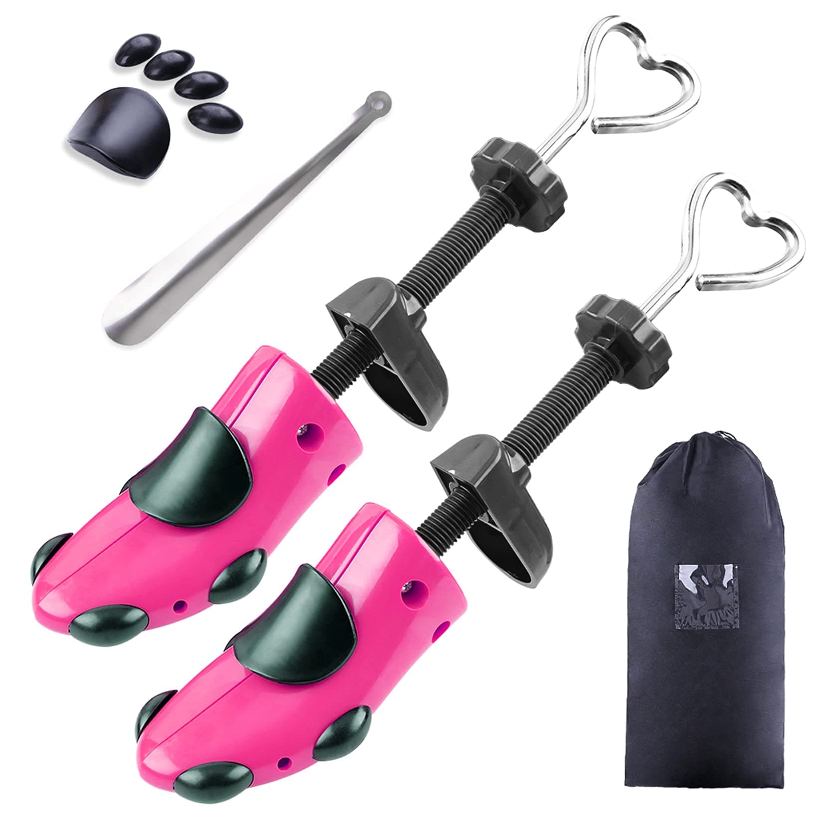 cyrico Shoe Stretcher Women 4-way Shoe Expander Widener Shoe Tree Shape for Wide Feet