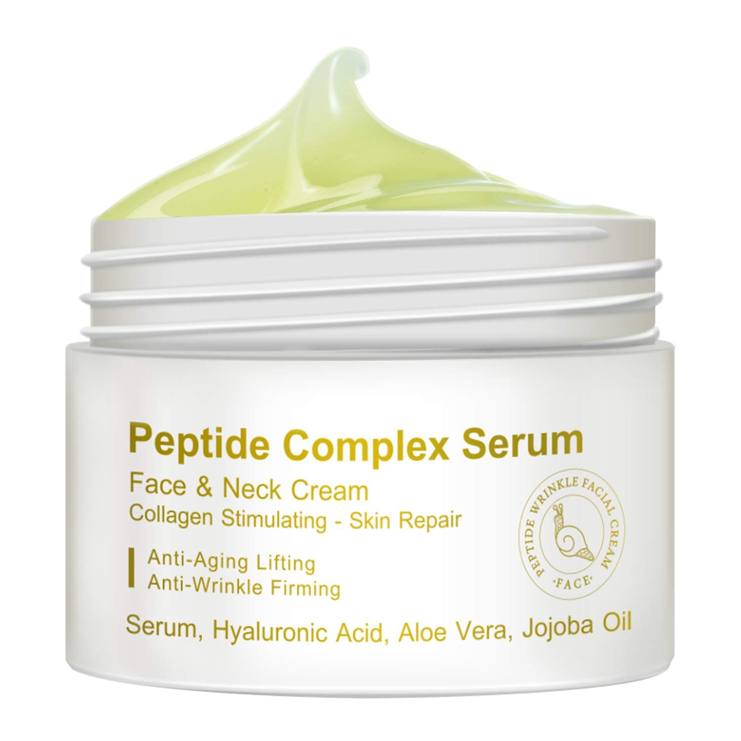 Peptide Complex Serum, Face & Neck Cream Collagen Stimulating Skin Repair, Anti-Aging Lifting, Anti-Wrinkle Firming (30g)