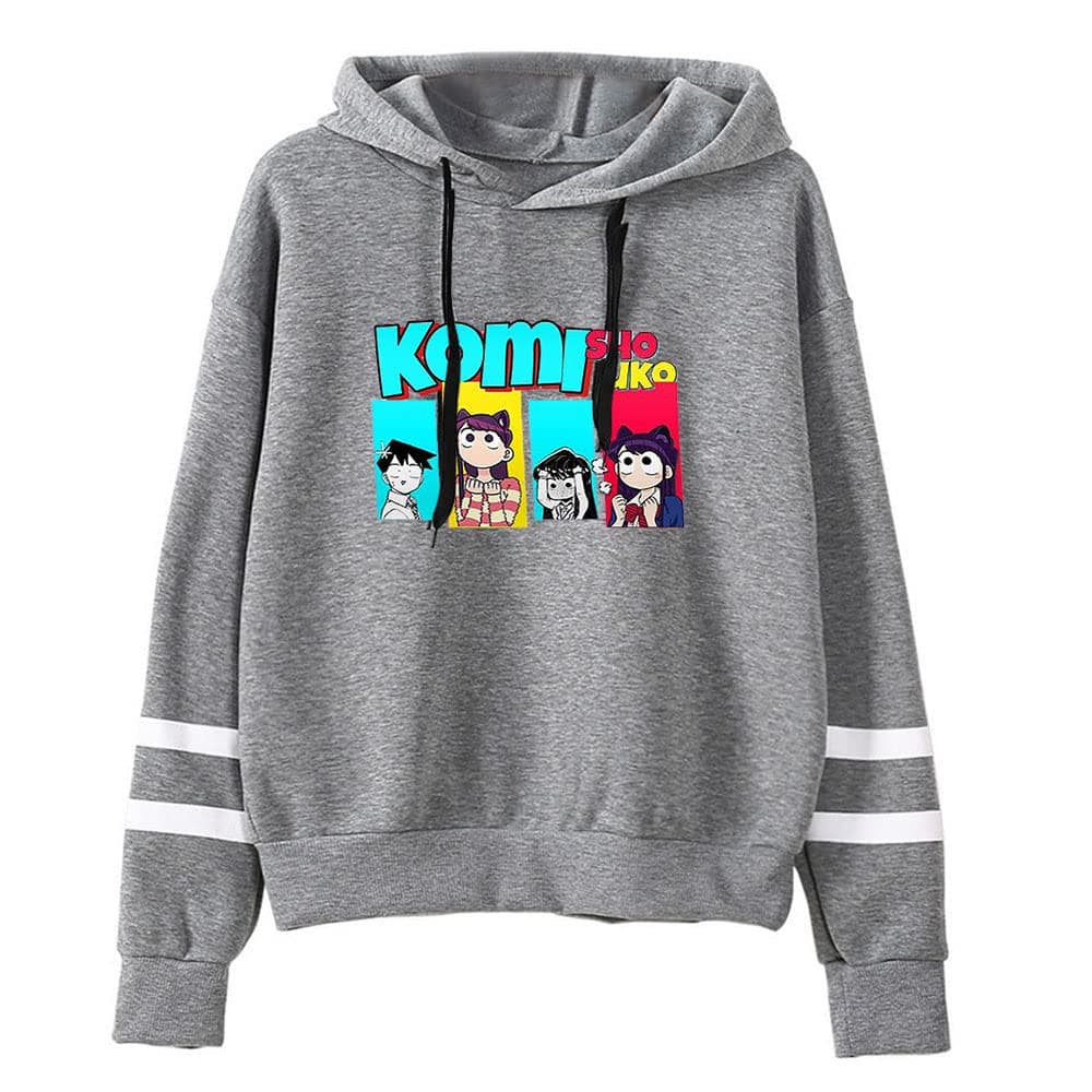 New Anime Komi Can't Communicate Merch Komi Can't Communicate Hoodie Sweatshirt Long Sleeve Unisex Clothes