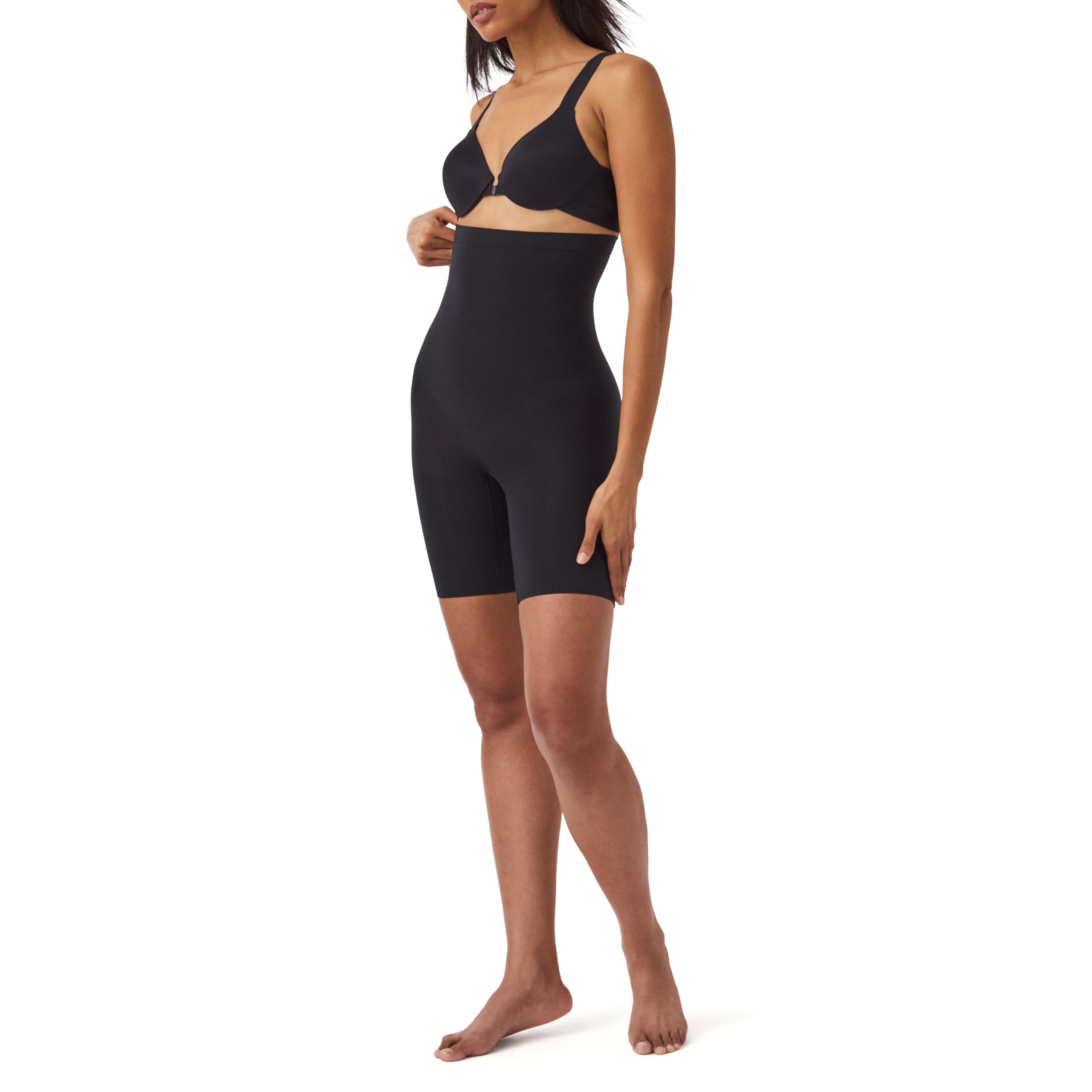 SPANXsculpt Power Series High-Waisted Mid-Thigh Short - Lightweight, All-Day Comfort - Core Control Shapewear