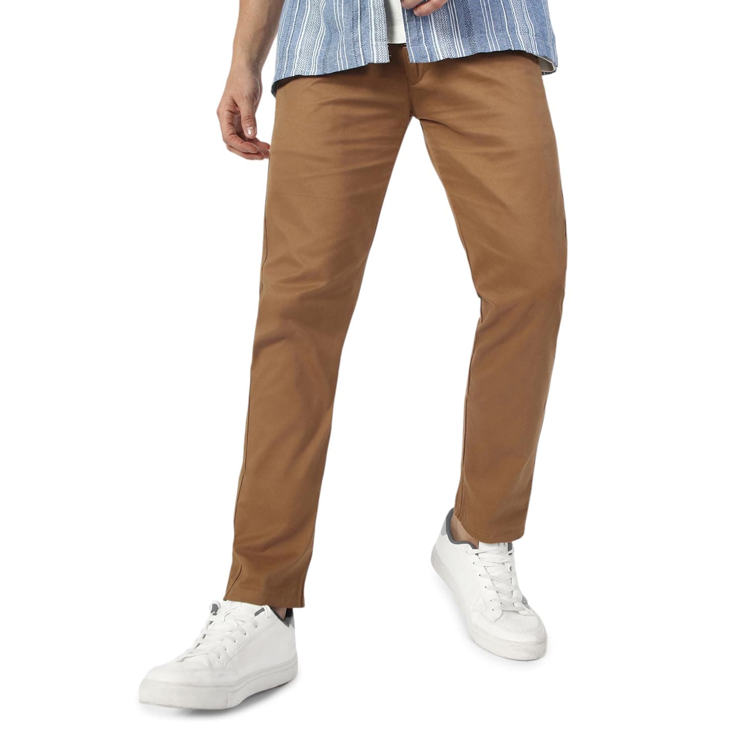 Urbano Fashion Men's Slim Fit Casual Trouser