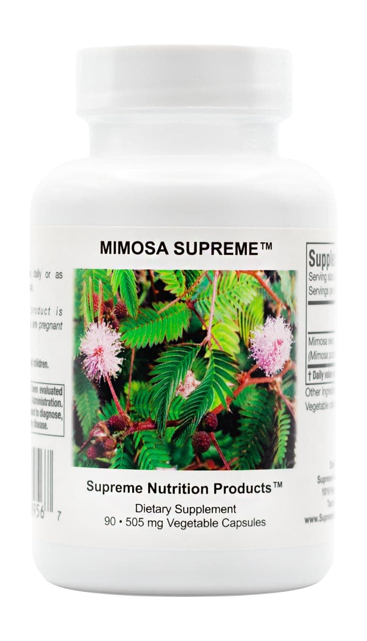 Supreme Nutrition Mimosa Supreme, 90 Pure Mimosa Pudica Seed Capsules