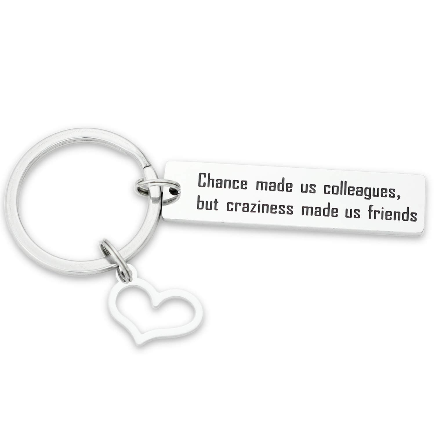 Kivosliviz Coworkers Keychain GIfts Chance Made Us Colleagues Going Away Gifts for Coworker Co-worker Keychain