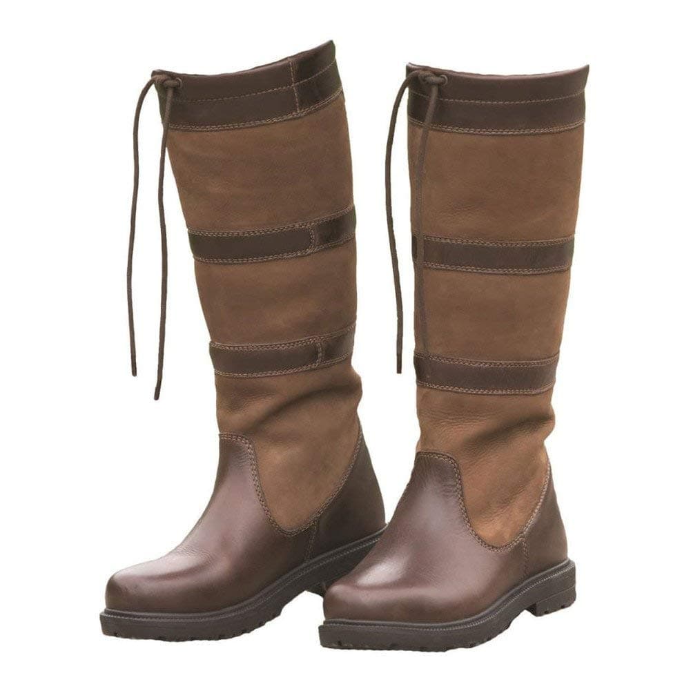 Shires Moretta Teo Boots - Horse Riding Outdoor Waterproof Walking Long Country