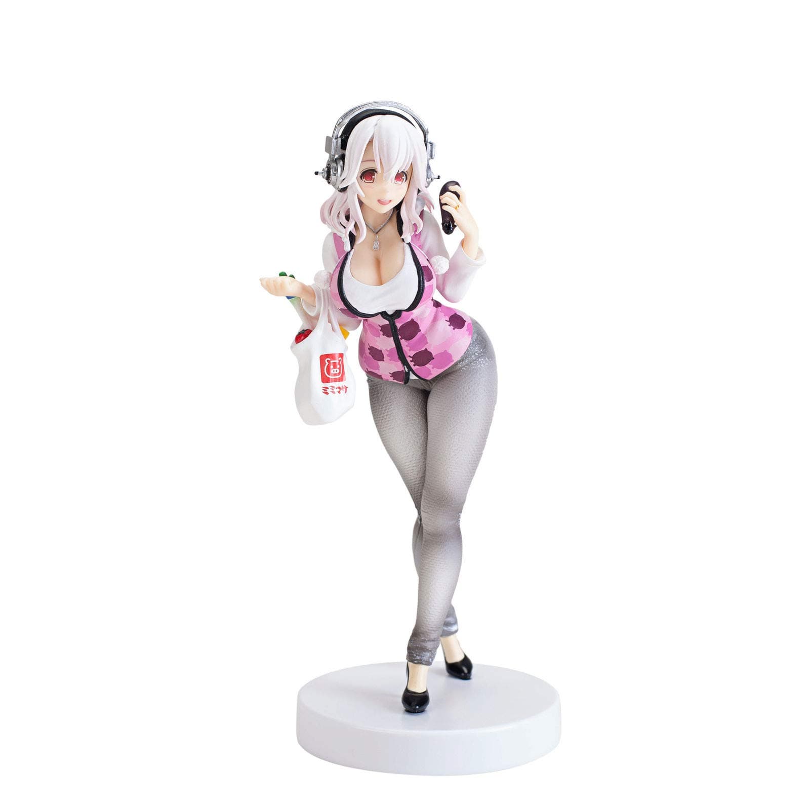 Furyu 7" Nitro Super Sonic: 10th Anniversary Figure Super Sonico-san Figure (Pink Version)