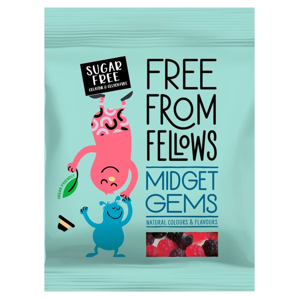 Free From Fellows Sugar Free Midget Gems, 70 g