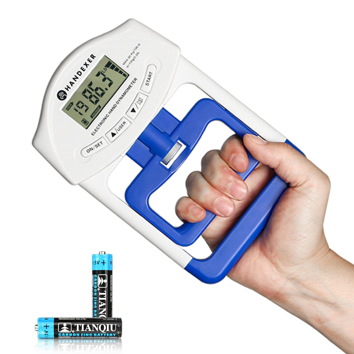 Grip Strength Tester Digital Hand Dynamometer for Grip Strength Testing and Training
