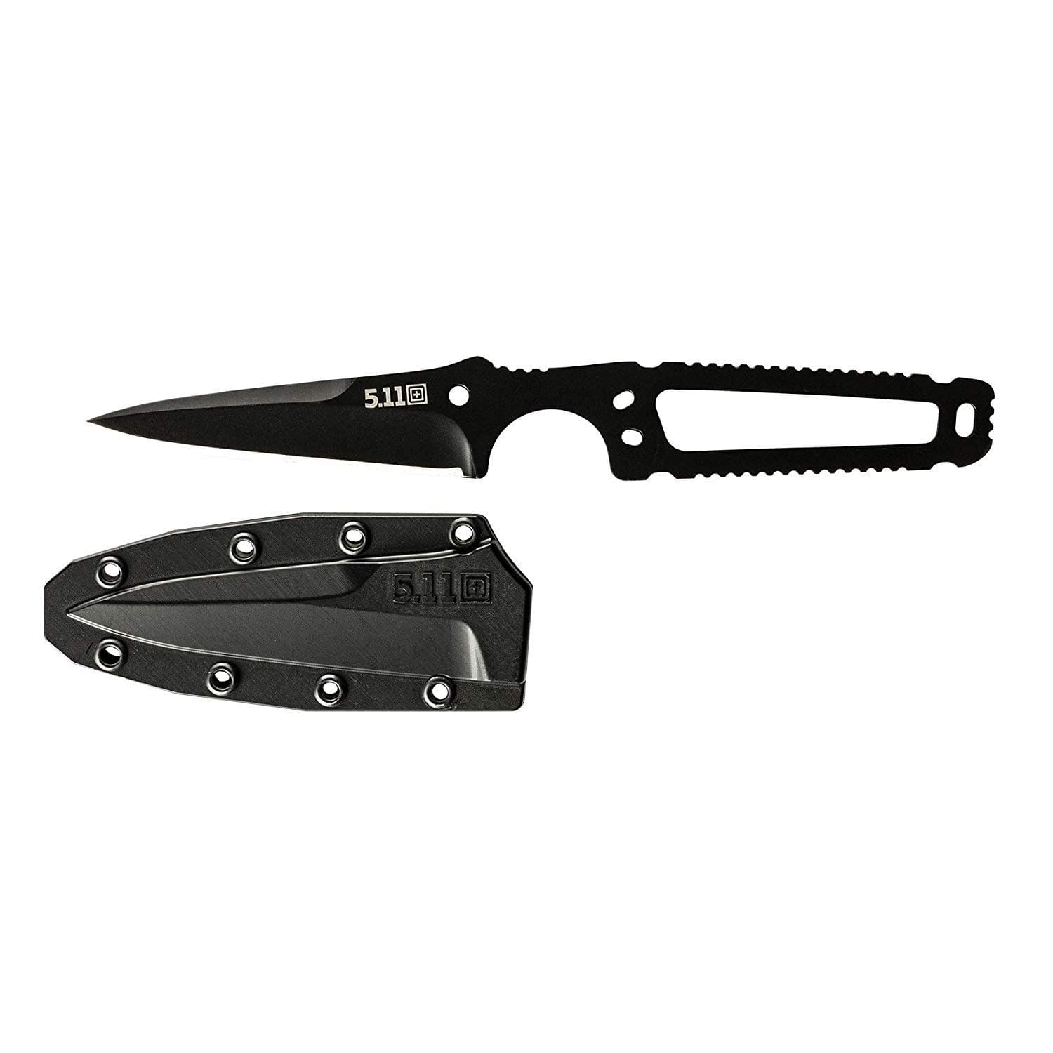 5.11Heron Tactical Multipurpose Outdoor Knife, Style 51146, Black