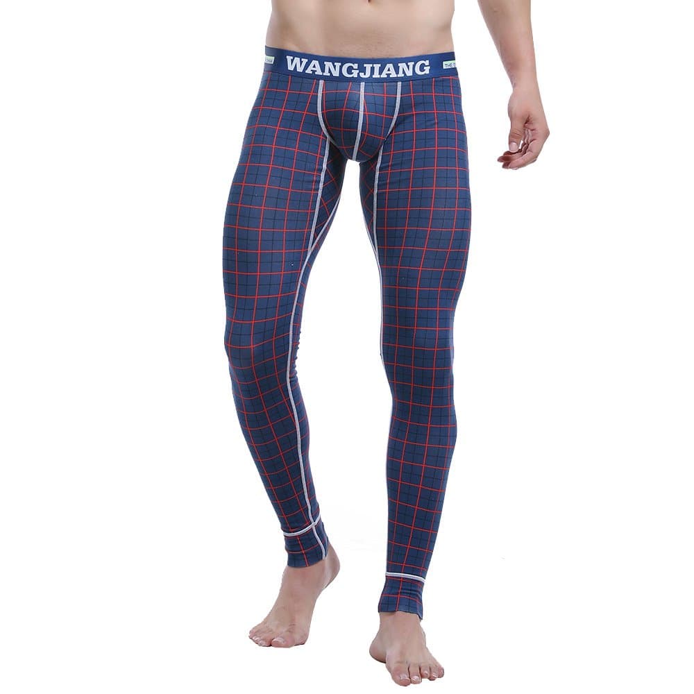 Kingsfun Men Cotton Legging Long Johns Warm Underwear