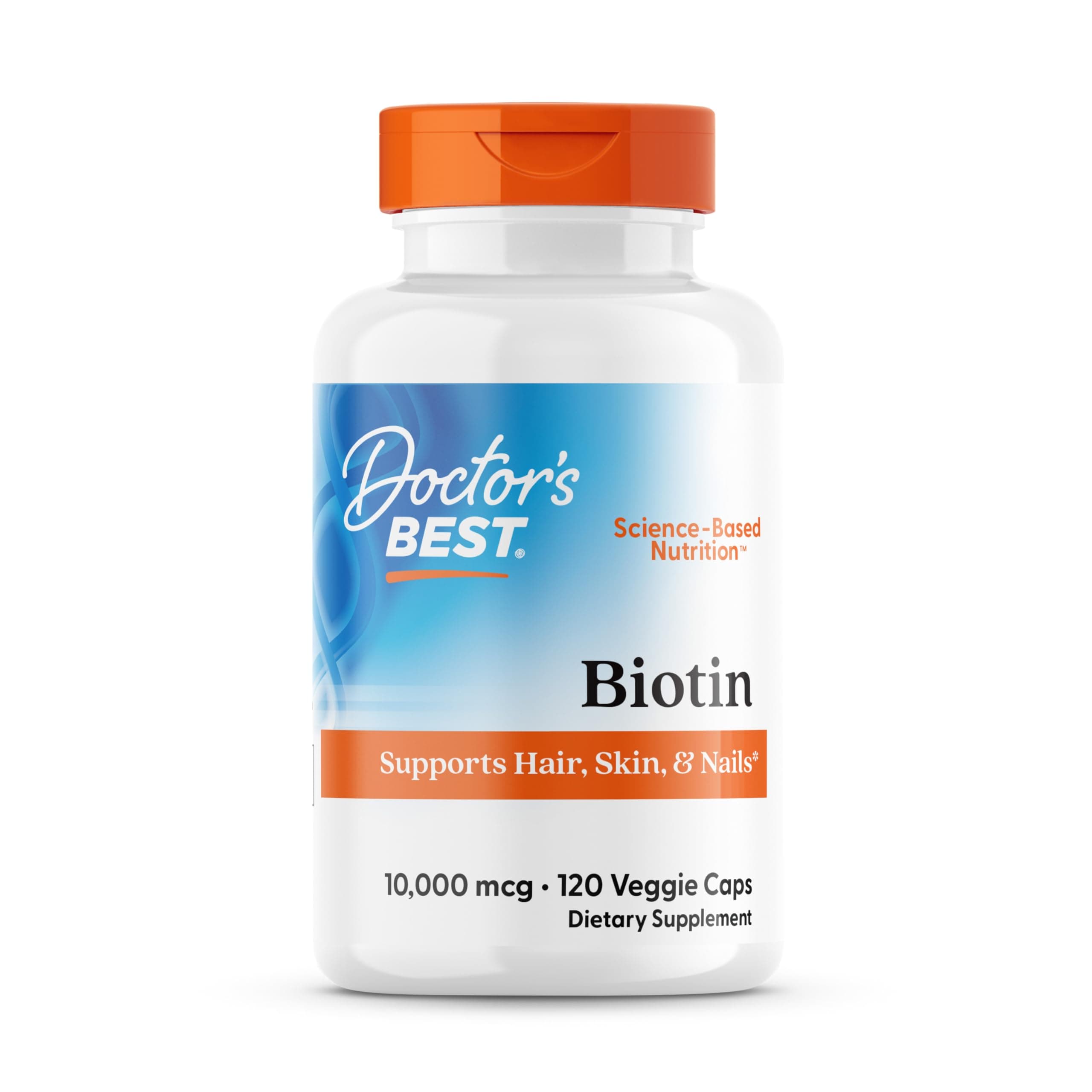 Biotin to Support Hair, Skin, Nails, 120 Count