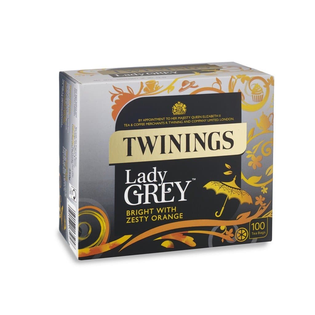 Twinings Lady Grey Teabags 100 250g