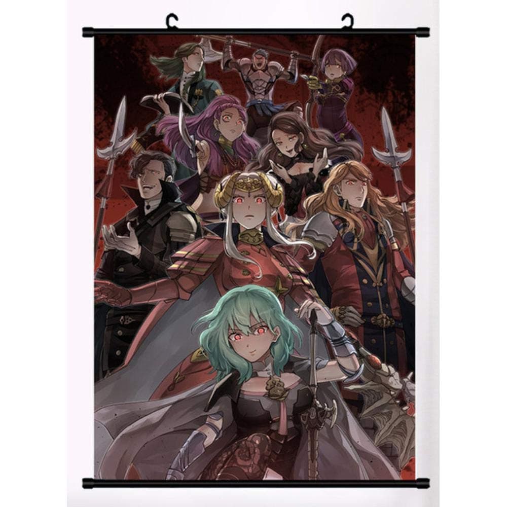Fire Emblem Three Houses Byleth Anime Manga Wall Poster Scroll Otaku Collect Art Decor Gift 16x24inch/40x60cm