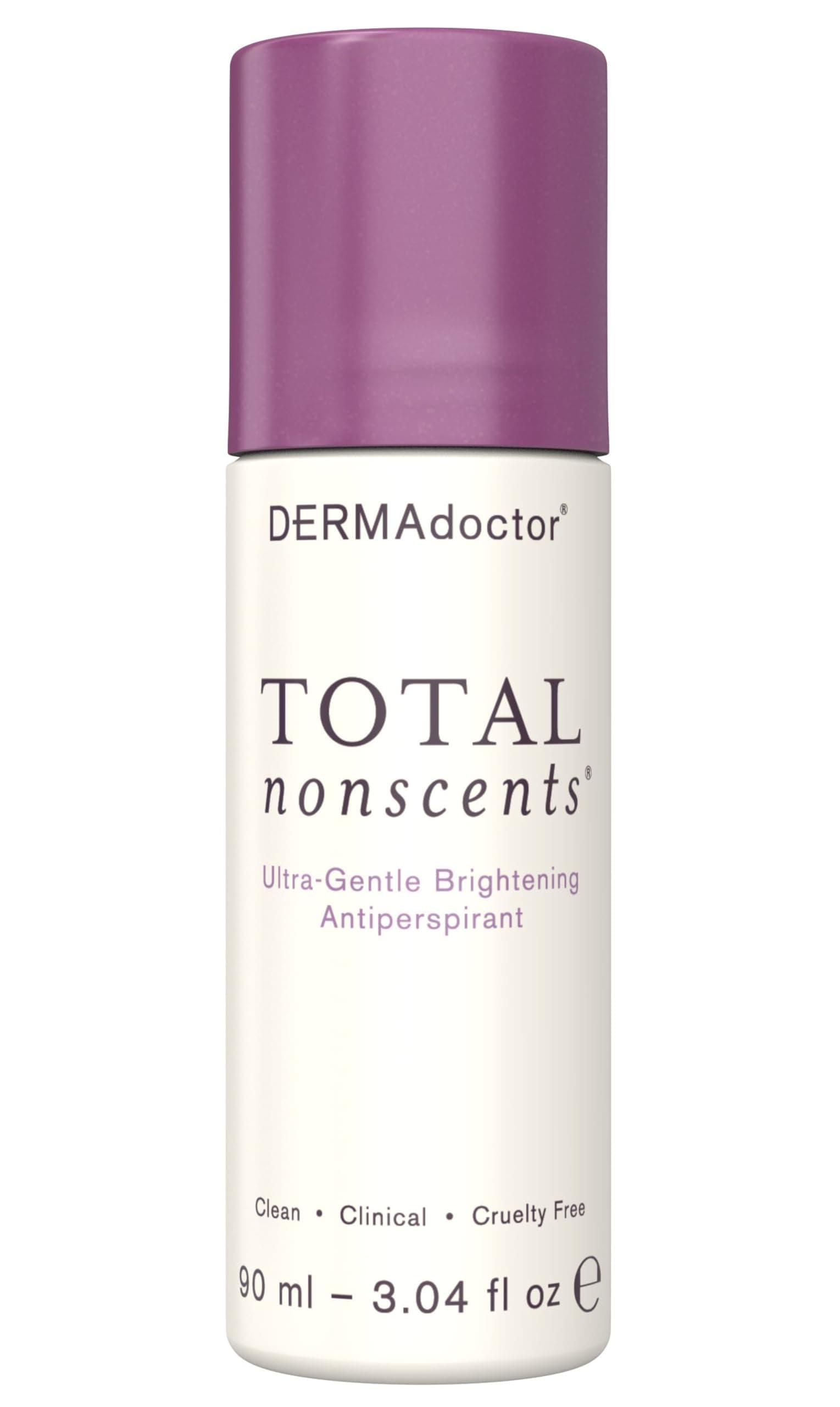 Dermadoctor Total Nonscents - Ultra - Gentle Brightening Antiperspirant 3 Oz / 90 Ml
