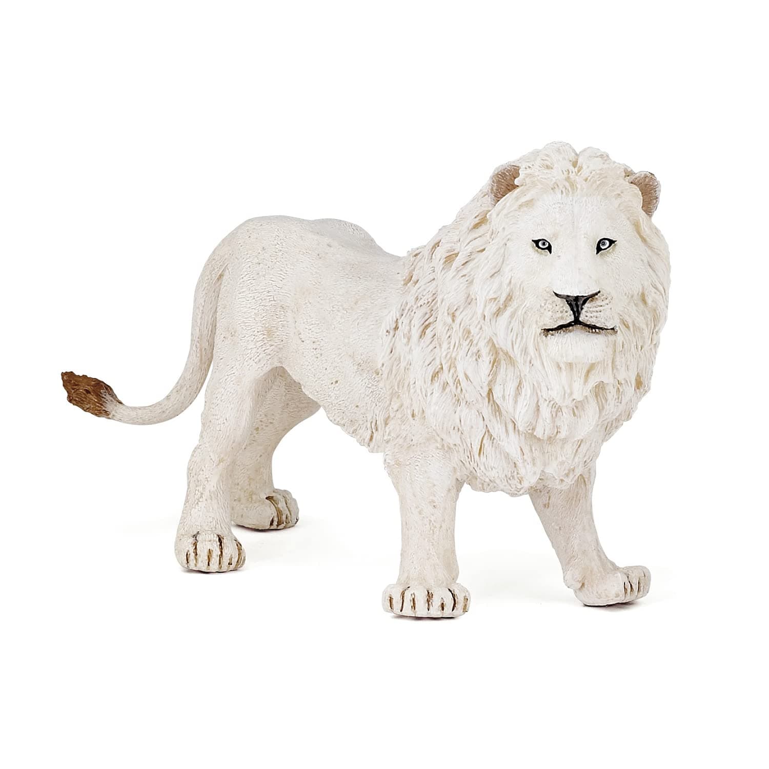 Papo - White Lion Figurine - Wild Animal Toy for Kids Age 3+ - Hand-Painted J...