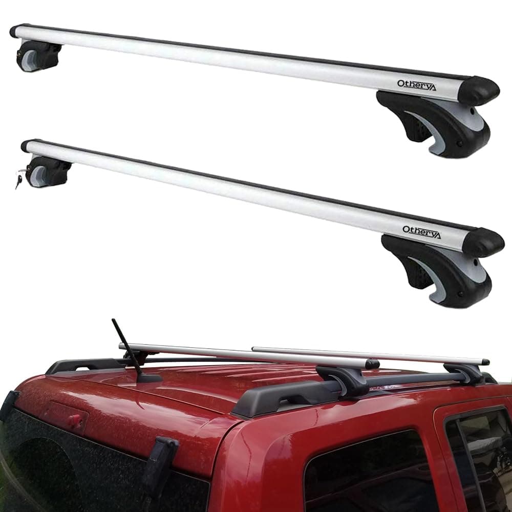 Aero Aluminum Universal 56'' Roof Rack Cross Bars, Existing Raised Side Rail with Gap -200 lbs Load Capacity