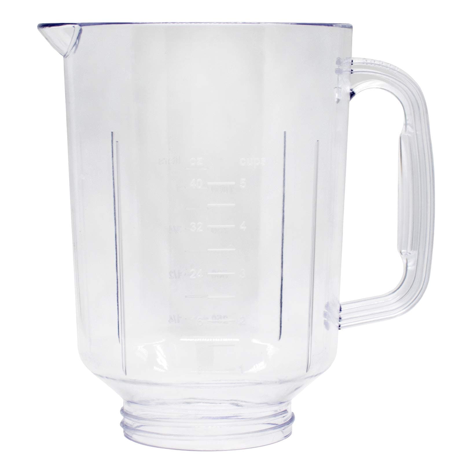 9704200 Plastic Blender Jar Compatible with Kitchen-Aid Blenders KSB3 KSB5 5KSB5 Models Replaces AP3085607 9704281 9706717 by Sikawai