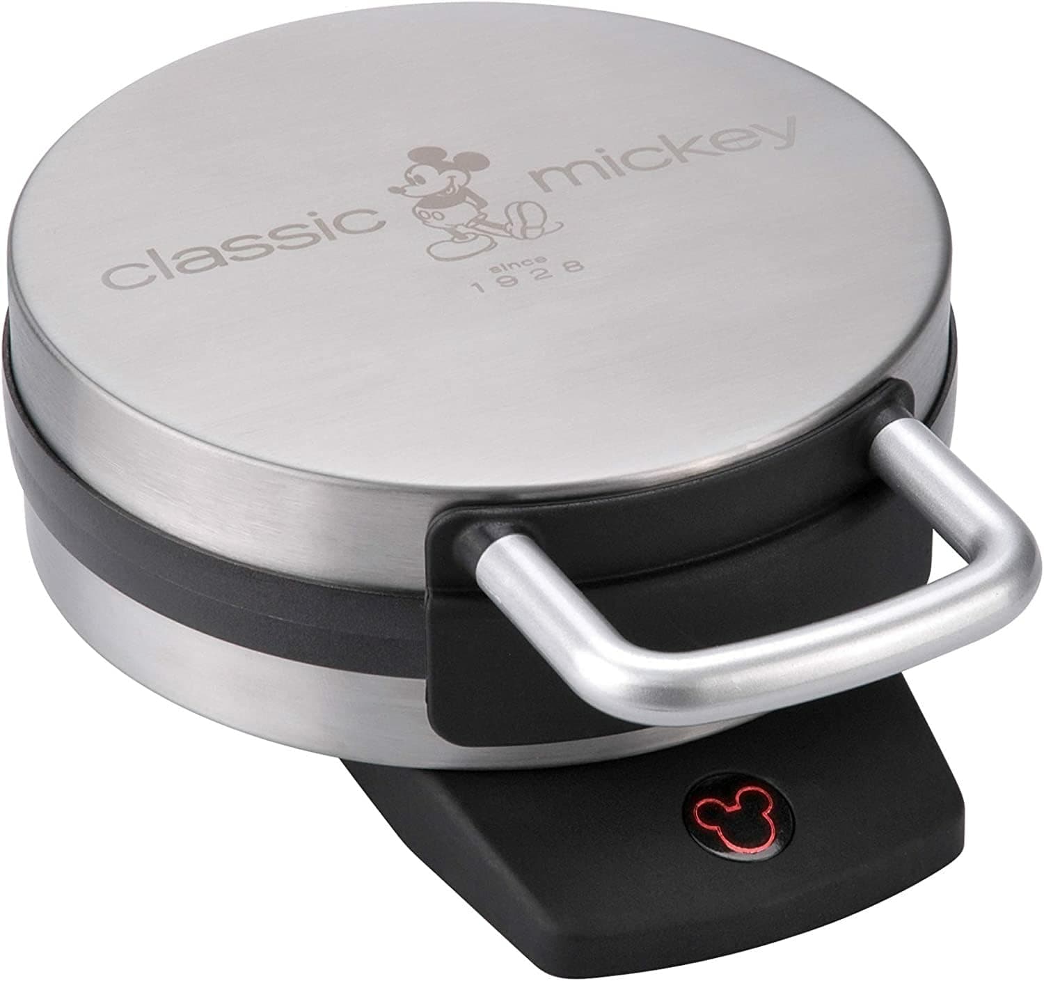 DCM-1 Classic Mickey Waffle Maker, Brushed Stainless Steel