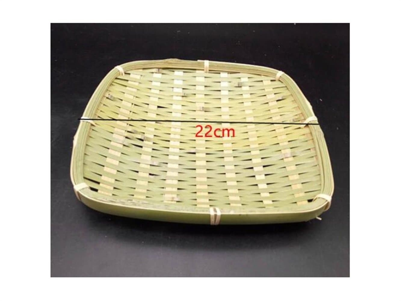 Yhcean Home Handmade Natural Bamboo Fruit Baskets_Beige for Daily Life