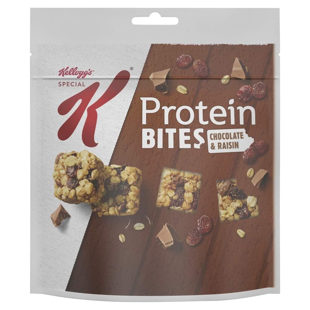 Kellogg's Special K Chocolate & Raisin Protein Bites, 120g