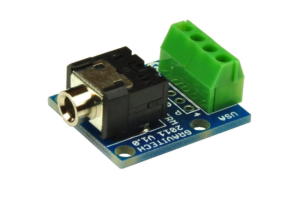 3.5mm Stereo Jack Breakout Board