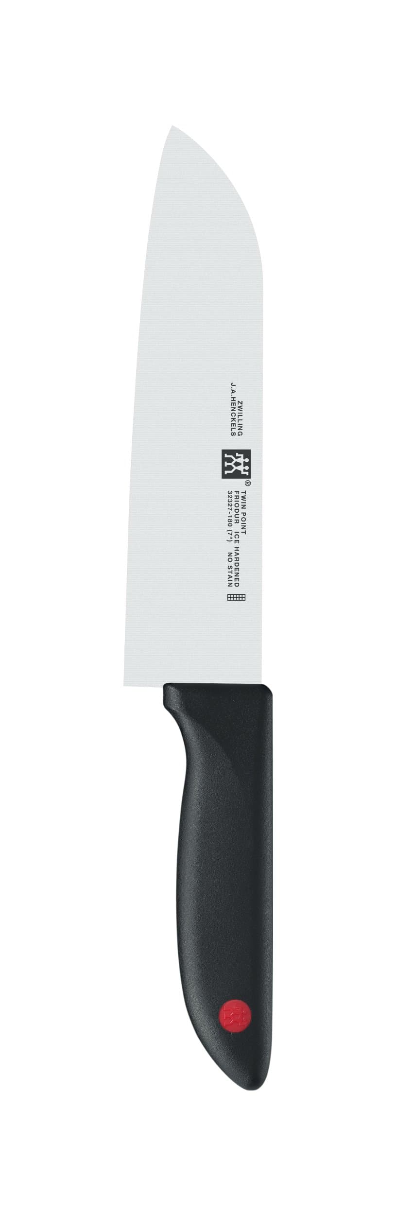 ZWILLING 32327-181-0 Twin Point, Santoku Knife, Steel, Silver/Black, 20 cm