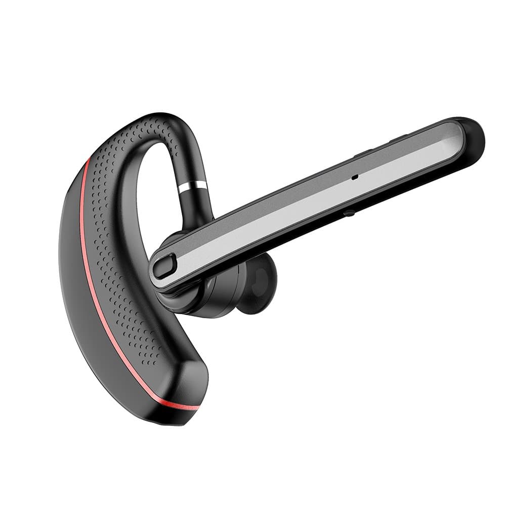 Dolevin Bluetooth headset handsfree wireless V4.1, 360h Long Standby Time and HD voice with Noise reduction, earpiece for business/driving/trip, pairing with iPhone and Android phones
