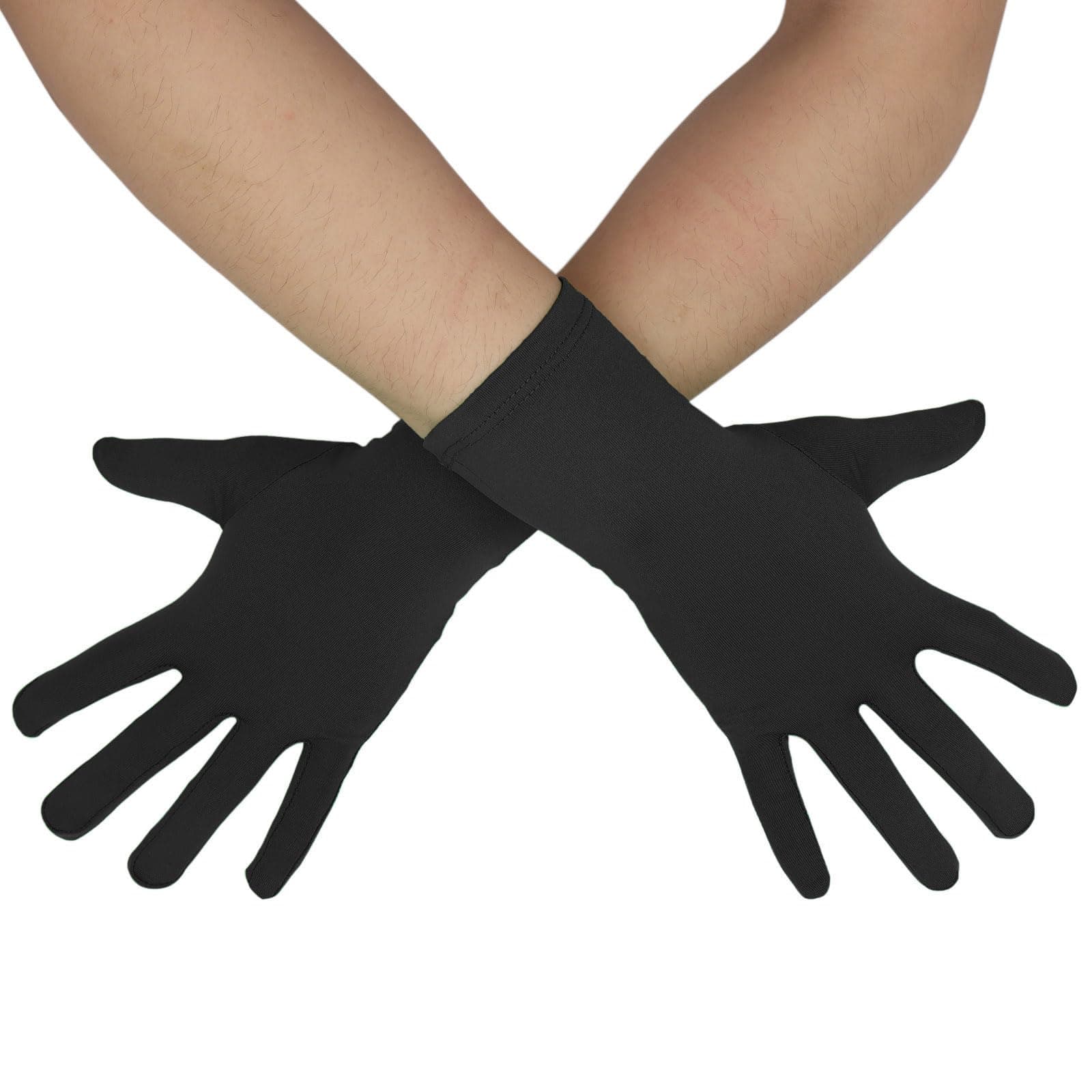 Sheface Stretchy Spandex Costume Gloves - Men's & Women's Banquet Party Wedding Gloves
