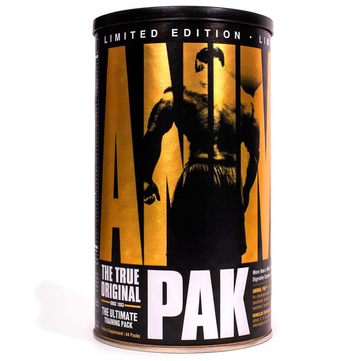 Universal Nutrition Animal Multi Vitamins and Minerals 44 Packs Gold Limited Edition + Shaker, 45 Pc Set