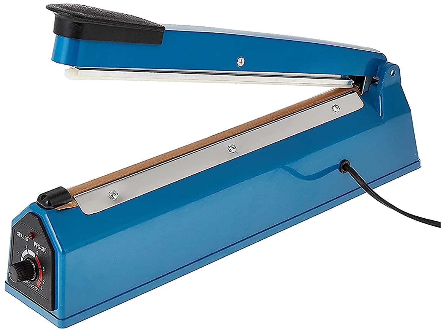 Showay Electric Manual Hand Impulse Heat Sealer Sealing Packaging Machine For Plastic Packet Pouch Bag Polybag Packing Kitchen Seal Package Poly (12"/30cm)