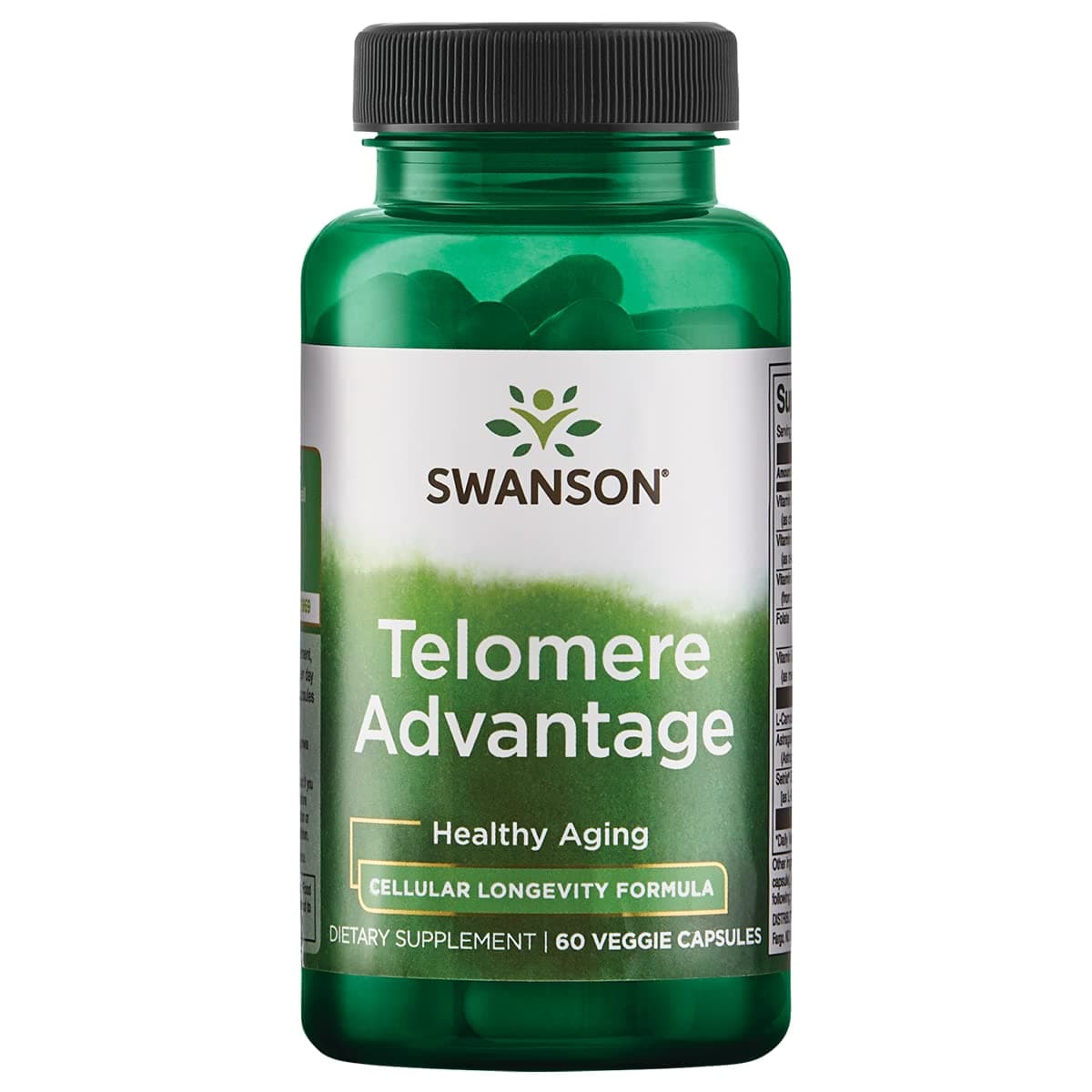 Swanson Ultra Telomere Advantage 60 Veg Capsules